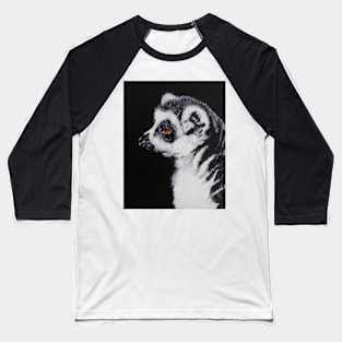 Lucy Lemur - Cute Animal Baseball T-Shirt